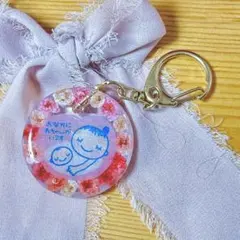 【ハンドメイド】マタニティマーク　妊婦マーク　レジンキーホルダー　マタニティ