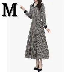 ❣️未使用❣️B.N.1 SELECT ハーフジップロングワンピース M