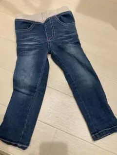 【美品】100㎝　kladskapストレッチデニムパンツ