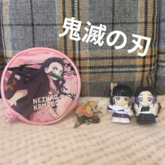 鬼滅の刃 ポーチ小銭入れ フィギュア ピンバッジ 善逸 胡蝶しのぶカナヲ ねずこ
