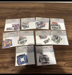 ジョジョの奇妙な冒険 一番くじ　J賞　10種類　コンプ　ステッカー 10枚セット