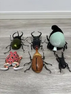 昆虫フィギュアセット 6体