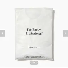 ENNOY PROFESSIONAL T-SHIRT WHITE　Tシャツのサムネイル
