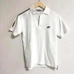 YONEX SS JASPO ホワイトポロシャツ