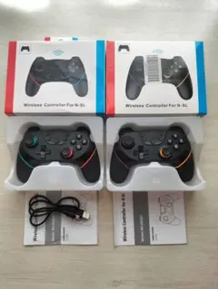 新品　ワイヤレスコントローラー For N-SL コントローラー 2個セット