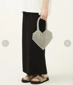 SHENERY カットジョーゼットタイトスカート