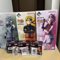 ナルト フィギュア 3体セット MASTERLISE 一番くじ NARUTO 疾風伝 MASTERLISE フィギュア 3体セット - メルカリ