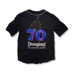 [S]希少サイズ Disneyland 70th Baseball Shirt