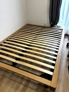 IKEA ダブルベッドフレーム（LURÖY ルーロイ すのこ付き）140×200
