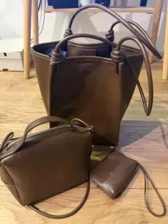 ＆MyuQ アンドミューク CARNAショルダーバッグ GLR別注 カルナ 巾着