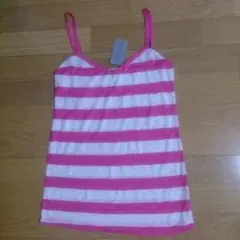 新品タグ付き FOREVER21 ボーダーキャミソール