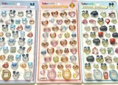 【正規品】ボンボンドロップシール　みみっち、めめっち、まめっち　3枚セット♪