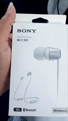 SONY WI-C310 ワイヤレスヘッドフォン ホワイト