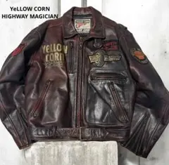 YELLOW CORN イエローコーン　ライダースジャケット　レザージャケットのサムネイル