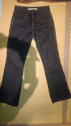 parasuco パラスコ ポケットレス ブーツカットデニム