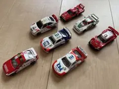 【絶版・未使用】CM's ラリーカーコレクション SS.7 三菱 6種セット 絶版・未使用】CM's ラリーカーコレクション SS.7 三菱 6種セット