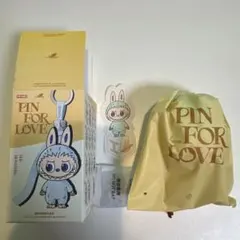 【ラブブ】POP MART PIN FOR LOVE 【I】キーホルダー