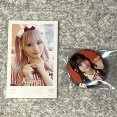 ＝LOVE イコラブ 齋藤樹愛羅 ミニフォト 仲直りシュークリーム 缶バッジ