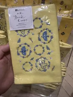 【新品】刺繍のブックカバー　青い鳥　HONTO WATASHI 古川紙工　文庫本
