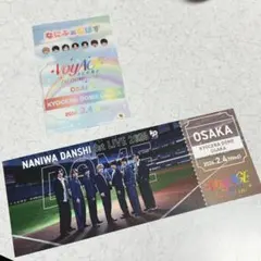 なにわ男子 会場限定CD特典 なにふぁむぱす チケット型カード 2/4レインボー