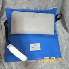 LANVIN en Bleu 長財布 グレー