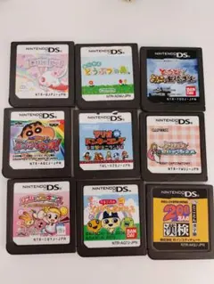 ニンテンドーDS ゲームソフト 9個セット まとめ売り