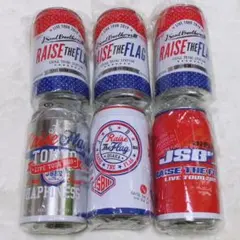 三代目 RTF フラッグタオル入り缶 6個 セット