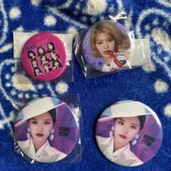 TWICE JEONGYEON 缶バッジ 4個セット