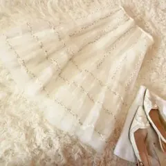 新品 ミッシェルクラン《定価26250円》 スカート 38 M