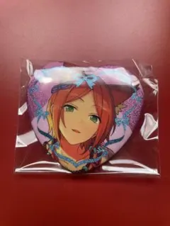 あんスタ 中国 願望ハート缶バッジ 月永 レオ - メルカリ