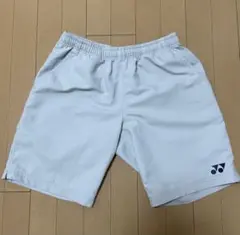 ヨネックス テニス バドミントン ショートパンツ　Mサイズ アイスグレー