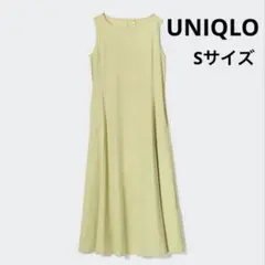 美品　ユニクロ　ウルトラストレッチエアリズムワンピース　エアリズム　ワンピ