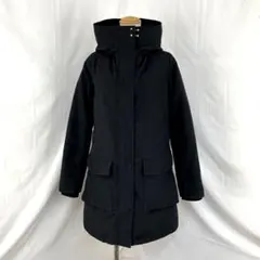 美品✨グリーンレーベルリラクシング ロングダウンコート ネイビー 46フォックス 美品✨グリーンレーベルリラクシング ロングダウンコート