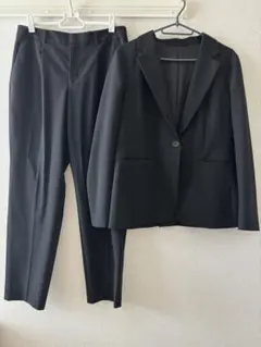 GU ブラックパンツスーツ 上下セット