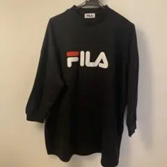 FILA ブラック 長袖 トレーナー