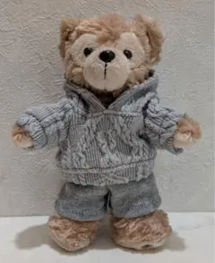 063 ダッフィー&シェリーメイ　ハンドメイドコスチューム　ぬいばサイズ