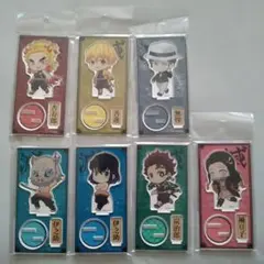 未開封　鬼滅の刃てくトコアクリルフィギュア　アクリルスタンド　7種　まとめ売り
