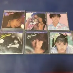 アイドル 中山美穂 .8cm8センチシングル邦楽短冊CD 6枚セット 묶음 판매