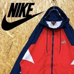 しゅういち様専用 ナイキ 刺繍ロゴ レアカラー ゆるだぼ ナイロン パーカー