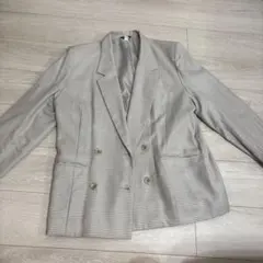 ROB チェック柄 ダブルブレストジャケット 15AR