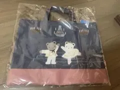 Chacott×familiar初コラボ デニムミニトートバッグ リボン - メルカリ