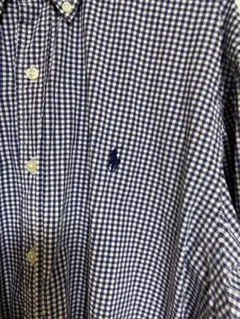 RALPH LAUREN ギンガムチェック 長袖シャツ スリムフィットのサムネイル