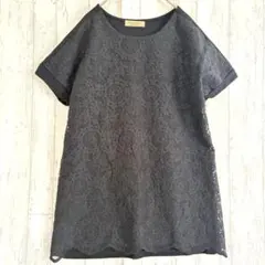 サブストリートマイスタンダード レース刺繍 トップス 【M】 重ね着風 半袖のサムネイル