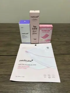 〖medicube〗プラセンタビタセラムサンクリームコラーゲンフィルムゲルマスク