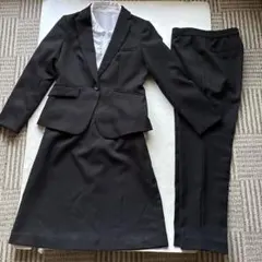 レディース スーツ 4点セット（ジャケット スカート パンツ ブラウス) 11号