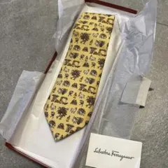 Salvatore Ferragamo ネクタイ イエロー