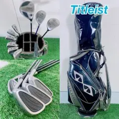 Titleist などメンズクラブセット 15本　レフティ　初級〜中級向き 豪華15本 タイトリスト メンズゴルフ クラブ セット 初心者 入門