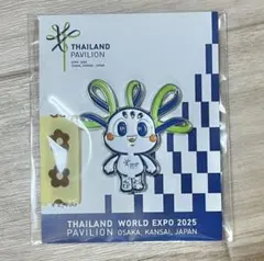 【新品タグ付き】万博 タイ パビリオン プームジャイ ぬいぐるみ （大）完売品 大阪関西万博 EXPO2025 タイ タイパビリオン プームジャイ ぬいぐるみ