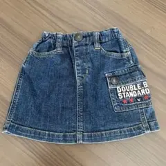 DOUBLE.B デニムスカート 90㎝