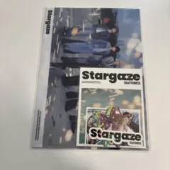 SixTONES Stargaze 特典ステッカー　クリアファイル